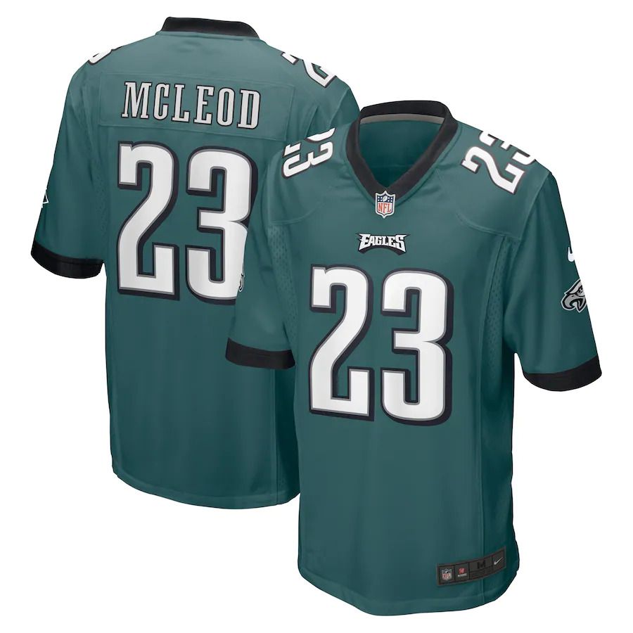 Men Philadelphia Eagles 23 Rodney McLeod Nike Midnight Green Game NFL Jersey